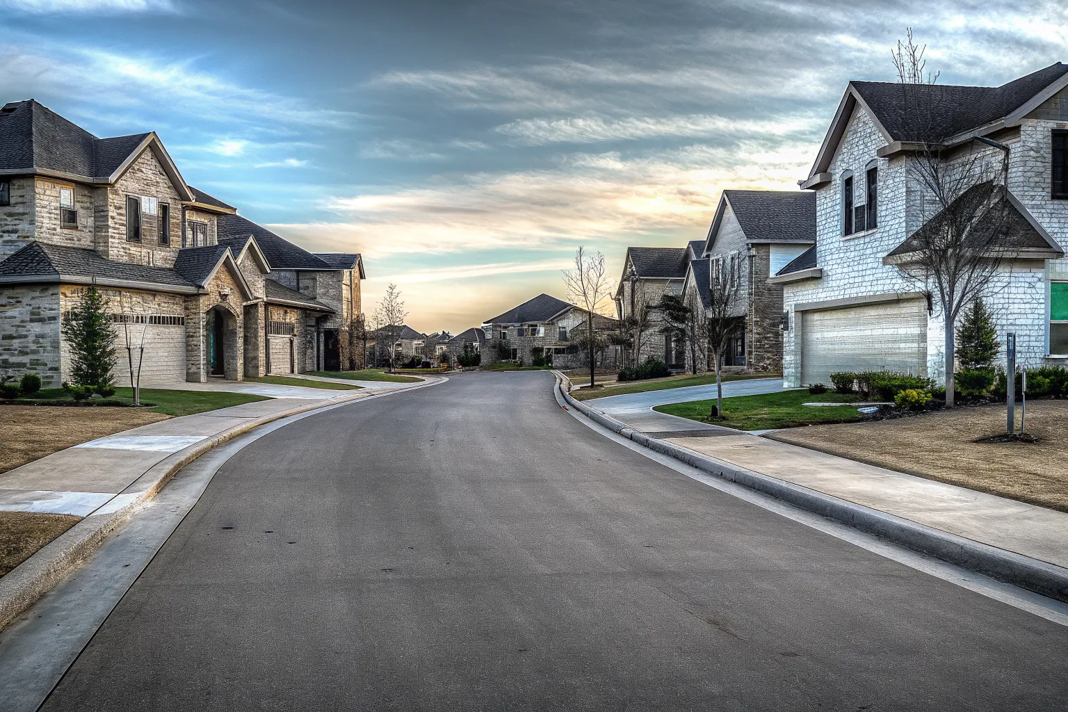 Chisholm Oaks neighborhood in Burleson, TX