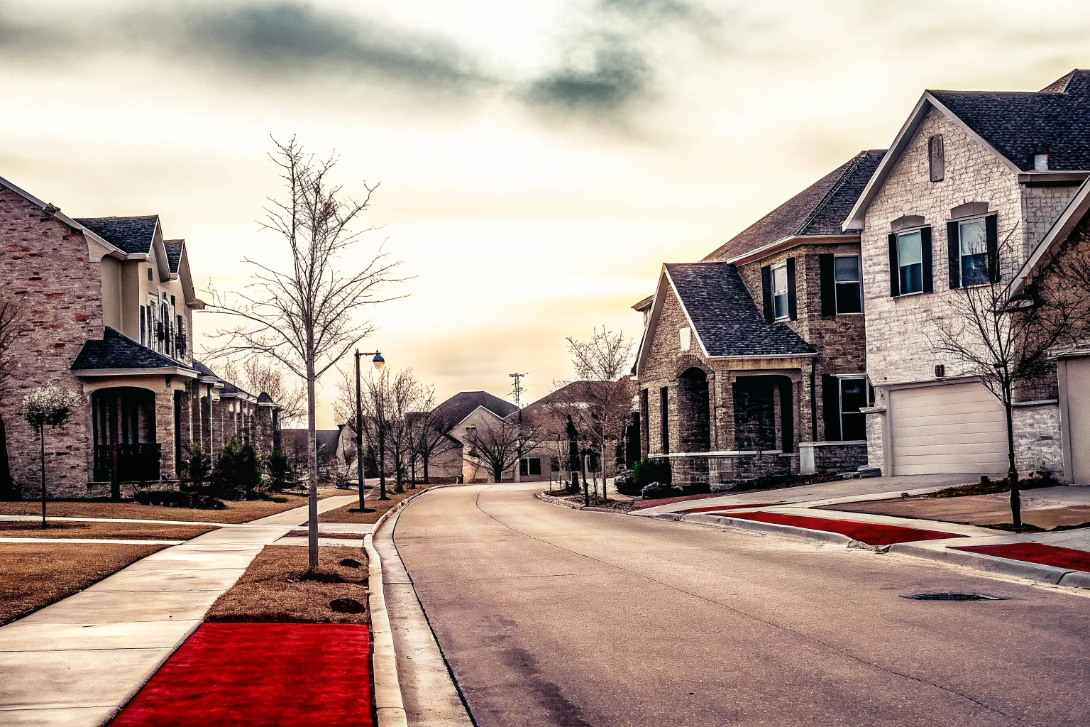 Eagle Estates neighborhood in Burleson, TX