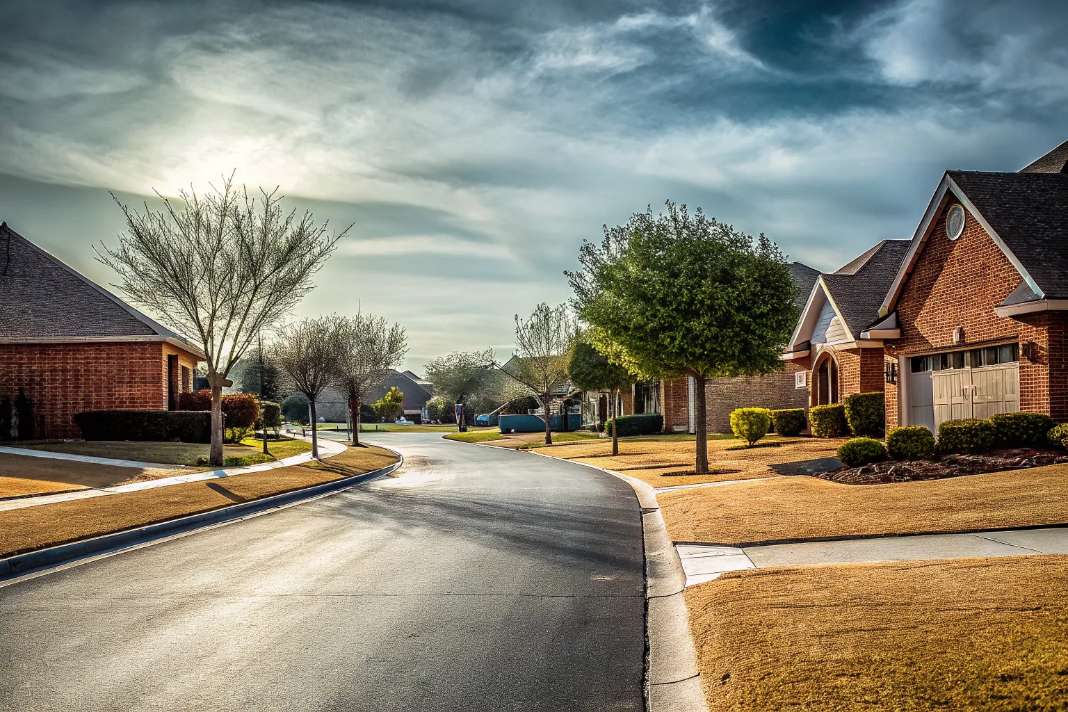 Heritage Village neighborhood in Burleson, TX